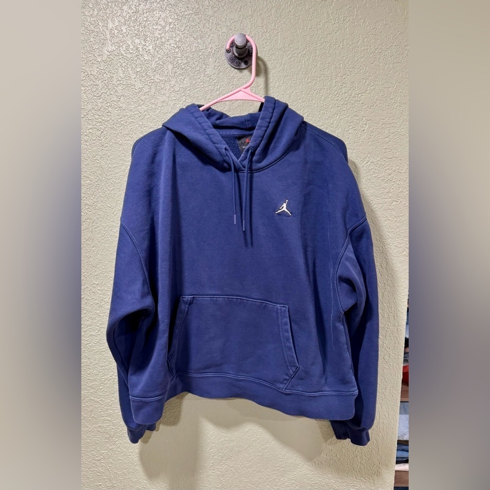 Jordan Women's Blue Hoodie Size M